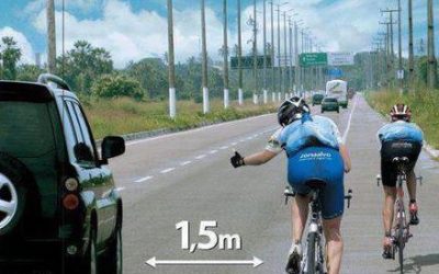Los derechos de los ciclistas en la carretera